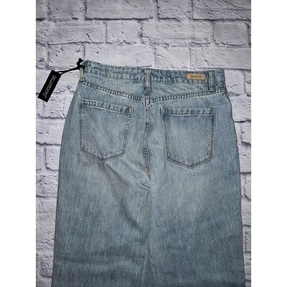 Blank NYC The Baxter Ribcage Straight Leg Jean 100% Cotton Button Fly Size 29 - Picture 5 of 5